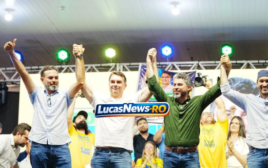 Evento político em Ji-Paraná reúne lideranças de Rondônia e Flávio Bolsonaro