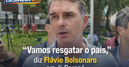 Evento político em Ji-Paraná: Flávio Bolsonaro participa de encontro com lideranças de Rondônia